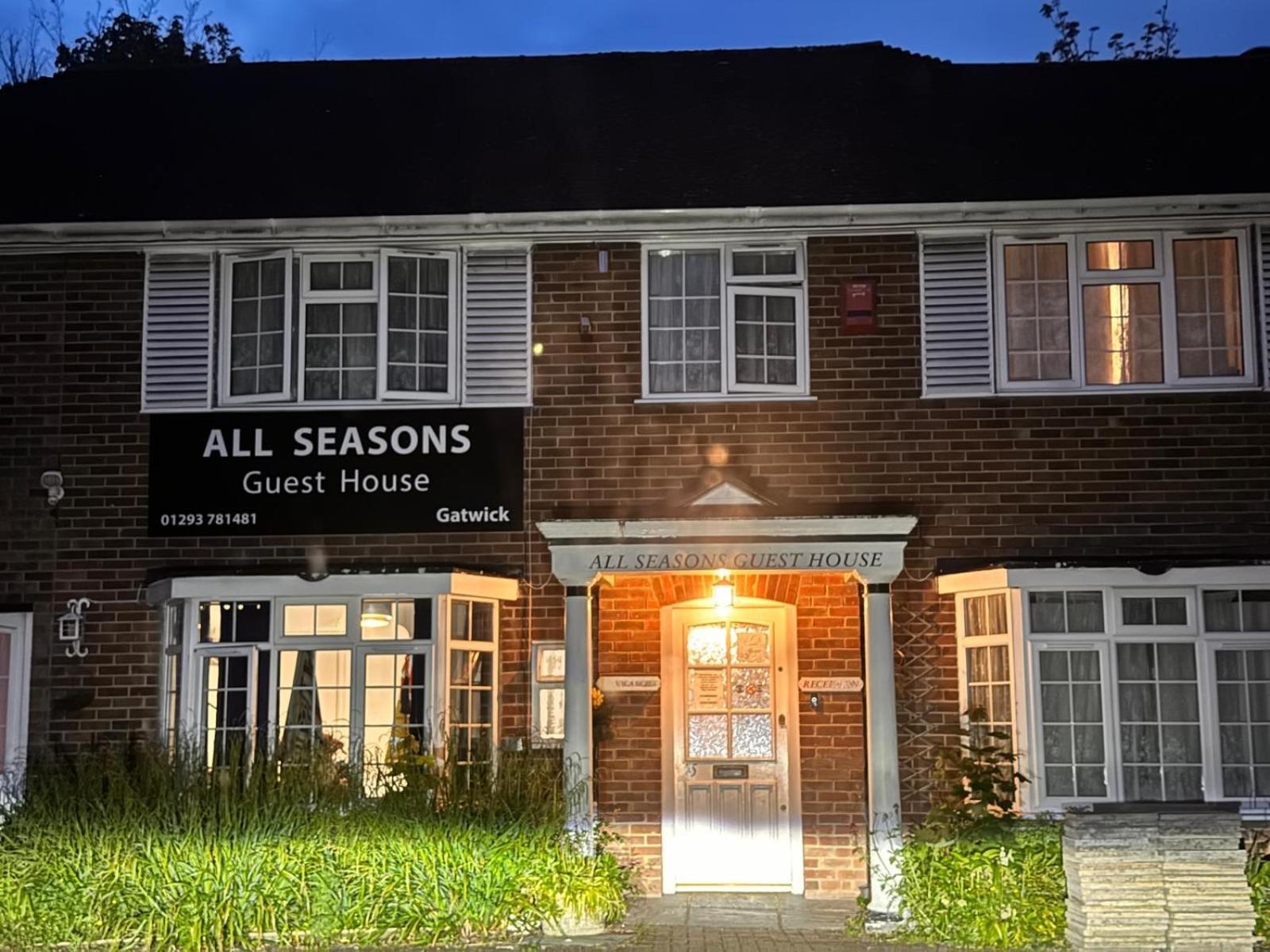 All Seasons Gatwick Guest House & Parking هورلي المظهر الخارجي الصورة