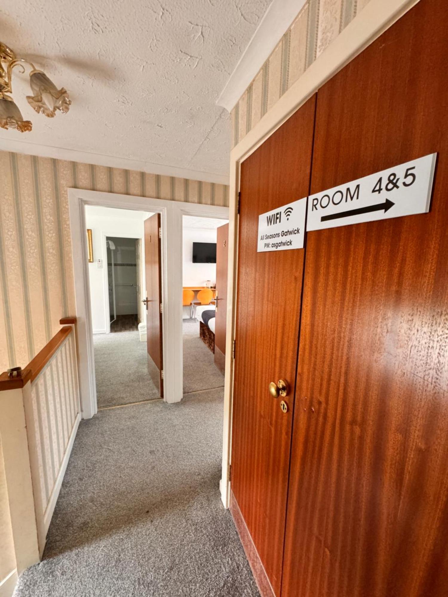 All Seasons Gatwick Guest House & Parking هورلي المظهر الخارجي الصورة